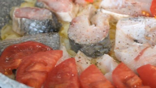 Вкуснейшая РЫБА по-Азербайджански✵Çox Dadli Baliğ Buğlamasi✵Delicious Azerbaijani Fish