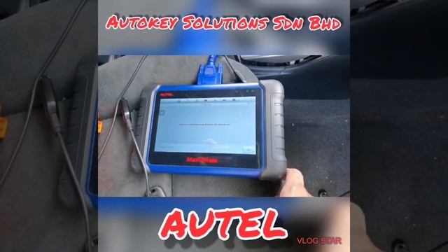 Toyota Vios 8a Lost Key By Autel