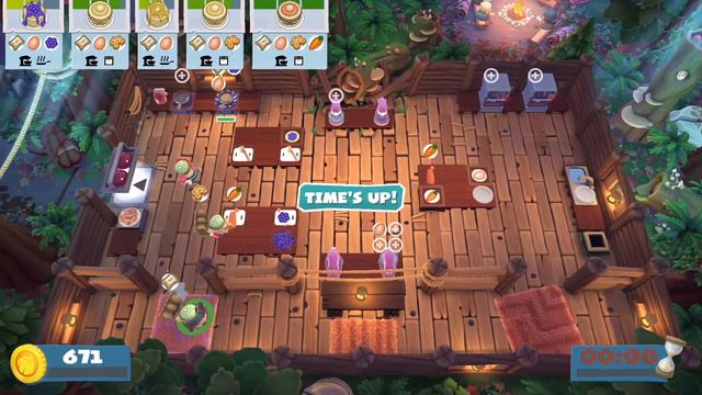 Overcooked! 2 | Campfire Cook Off | Levels 3-1, 3-2 And 3-3 And Bonus Kevin 2