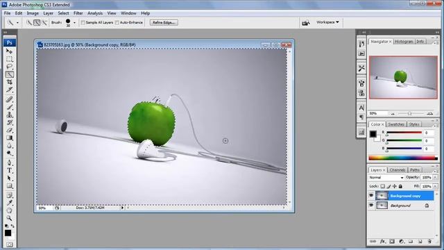 Photoshop Tutorial : Blur