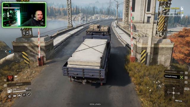 🚜Snow Runner: Мичиган Смитвиллская дамба #4  [4k, RTX 4090]