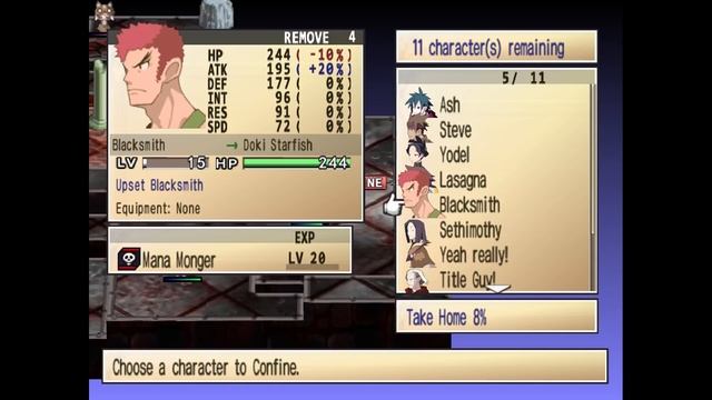 Phantom Brave PC - Super Quick (But Pricey!) Leveling Trick