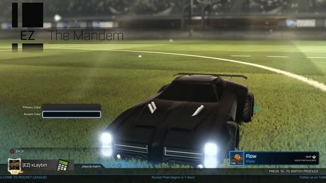 HOW TO GET BLACK AND WHITE PRIMARY COLOURS ON ROCKET LEAGUE! (NO ALPHA CONSOLE)