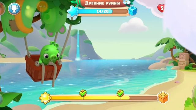 Angry Birds Journey - Level 11-20 русская версия #Good_game