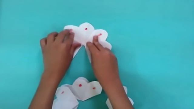 ЛАЙФХАК К 8 МАРТА : 3D открытка своими руками цветы