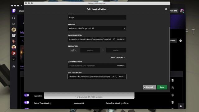 Twitch In The Minecraft Official Launcher -Curseforge Modpacks Synced With Updates