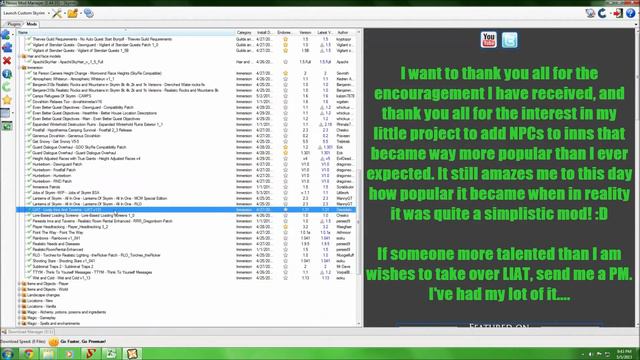 Let's Play Skyrim  Xe'na Dovahkiin Of Light Mod Talk