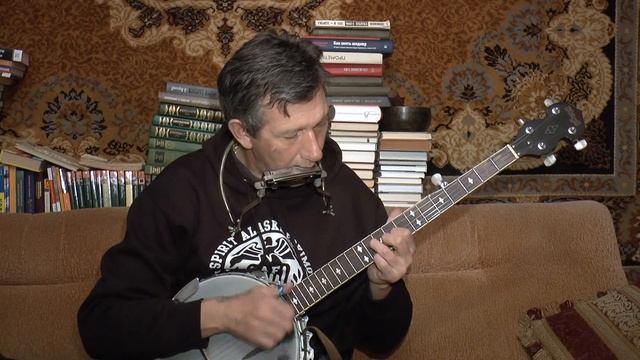 Как играть на губной гармошке и банджо. Урок №4 (How To Play The Harmonica And Banjo. Lesson №4)