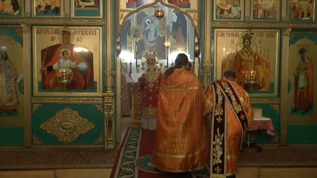 Богослужение Пасхальное в  Денежниковском ставропигиальном Свято Иоанно Предтеченском женском монас