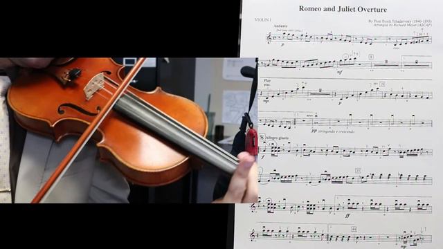Romeo And Juliet Overture - Violin I