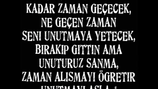 NEZİH SANA GİT DİYEMEM