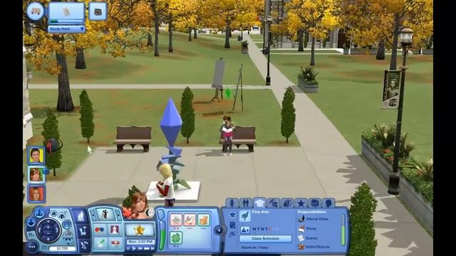 Let's Play: The Sims 3 University Life - (Part 10) - The Grind