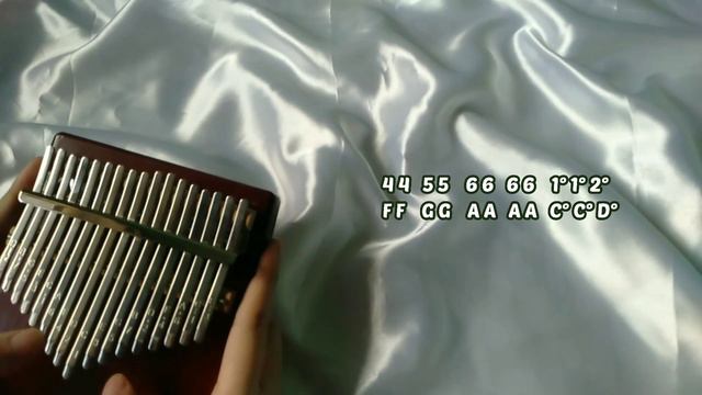 NCT DREAM - FIREFLIES Kalimba Cover With EASY TABS