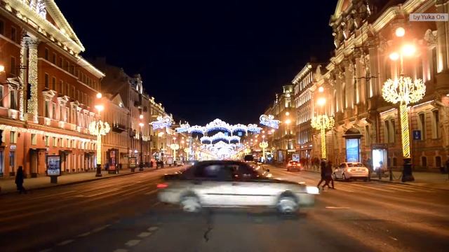Ночной Санкт-Петербург (Невский проспект)