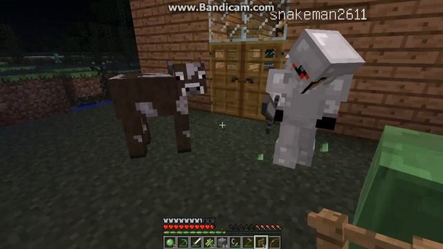 майнкрафт приключения #7делаем пирог иразмножаем коров)
