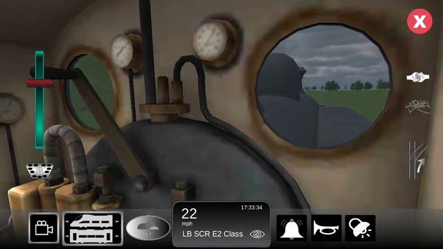 Британская  железная дорога Паровоз LB  SCR  E2  Class .96 kmh