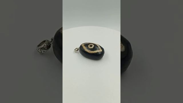 2 Глаза Дракона бусина Дзи (кулон-подвеска)