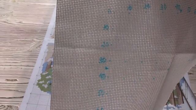 Разметка маркером на канве. Как определить центр схемы на канве.