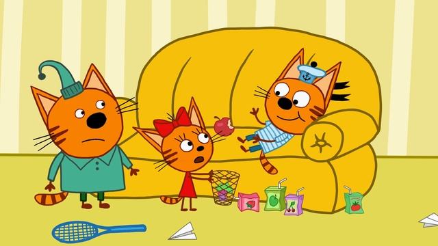 Три кота| Серия №86 | Сахалыы мультик | Дубляж