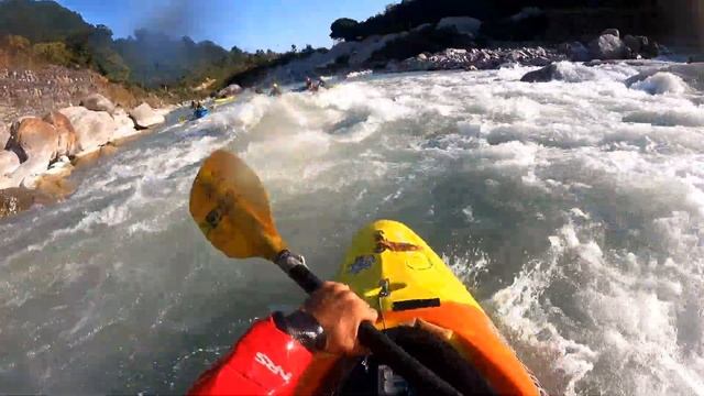 Upper Seti River Kayaking? #kayak #whitewater #adventure #nepal #nrs #gopro #videos #kayaking #vide