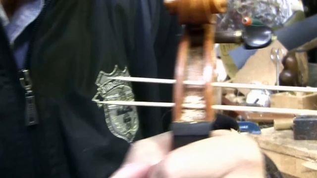 How To Set-up Violin Pegs， Violin Making By Daniel Olsen
