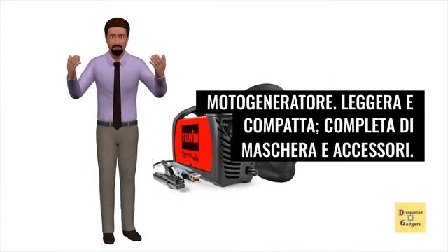 RECENSIONE  Telwin Force 125 Saldatrice Inverter (prezzo Sotto Ai 110 Euro)