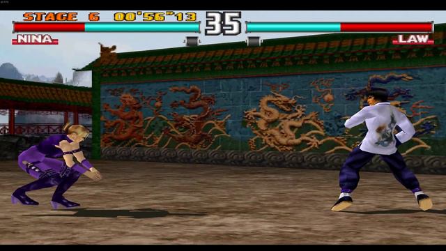 Tekken 3 Nina Arcade (PS1)