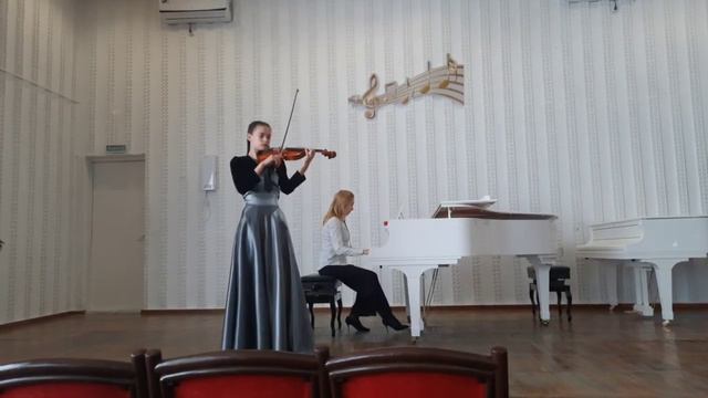 М.Скорик,,Мелодия''(исп.Турлюн Наталья,концертмейстер Грецова Д.А.)