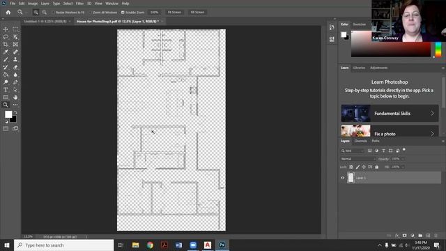 CAD - Exporting CAD Floor Plan To Photoshop