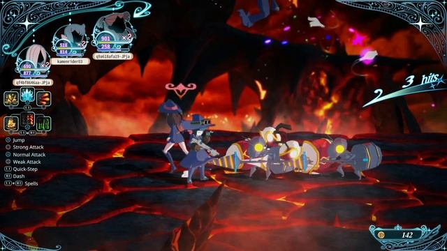 Little Witch Academia Chamber of Time - Online Co-Op Gameplay