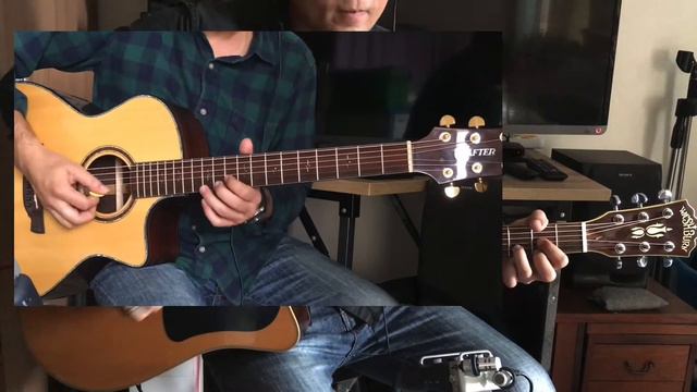 Crafter GLXE4000RS  Washburn 125th Anniversary - Test Sound