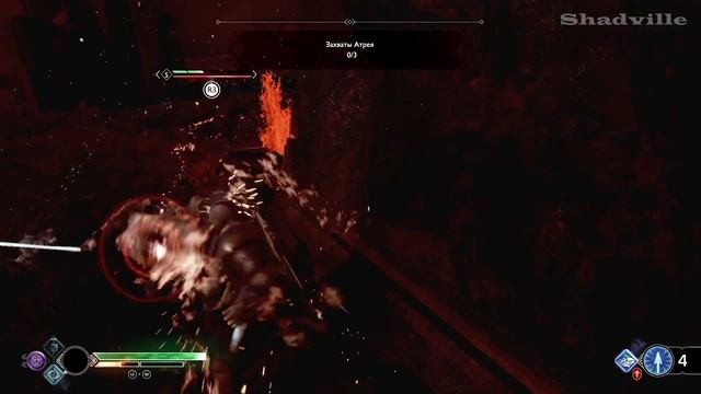 God Of War (2018) Прохождение #33: Весь Муспельхейм и валькирия Гондюль