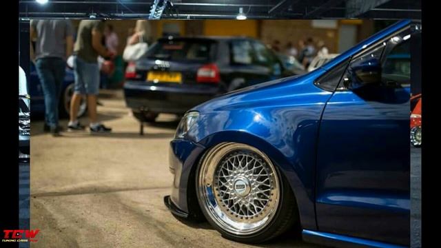VW Polo 6r Bagged On BBS RS Rims Tuning Project By Alex