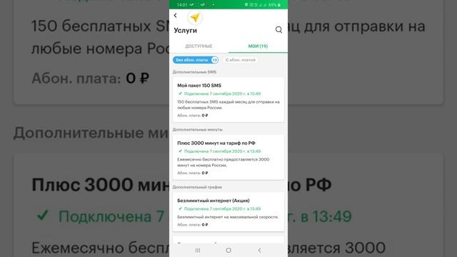 Тариф Мегафон ViP 3400