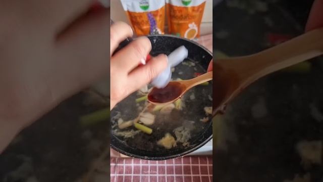 ้เมนูลดน้ำหนัก 'ต้มยำสาหร่ายวากาเมะเต้าหู้ไข่' #เมนูง่ายๆ #แจกสูตรอาหาร