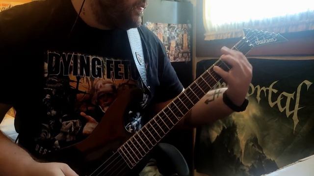 Cannibal Corpse -  Hammer Smashed Face(cover Guitar)+tab In Description