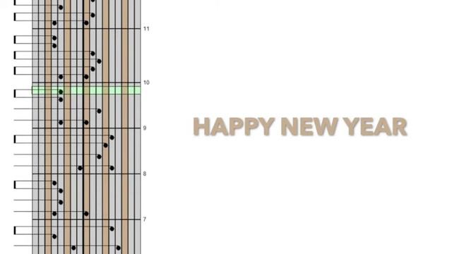 Kalimba Tab: Happy New Year
