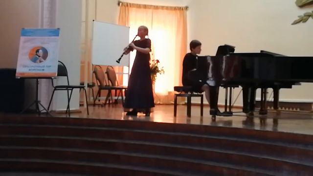 Рабенкова Арина. К.Вебер Концертино, Андре Блох Деннериана