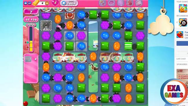Candy Crash Saga | Level 2064 Compleate By 12 Moves