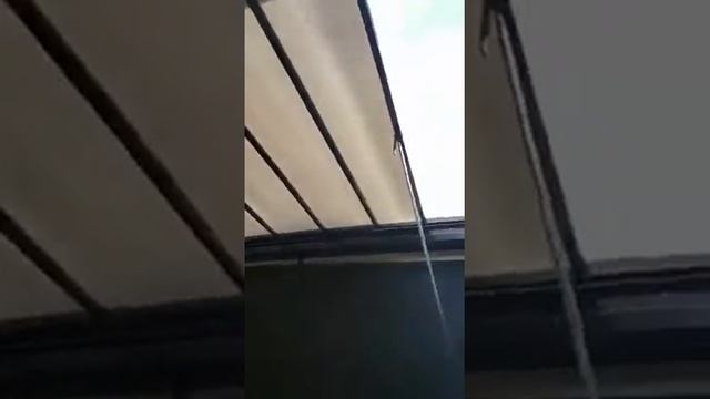 COBERTURA RETRÁTIL COM CALHA