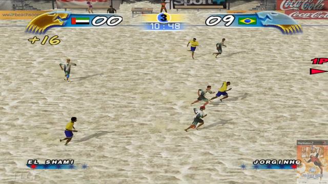 Pro Beach Soccer (2003) Sony PlayStation 2 Gameplay In HD (PCSX2)