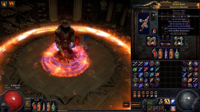 Path Of Exile Righteous Fire Burn Marauder Sun  Build Guide