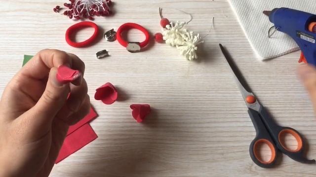 Розы из фоамирана за 5 минут. МК- цветы из фоамирана для начинающих. Foam Sheet Craft