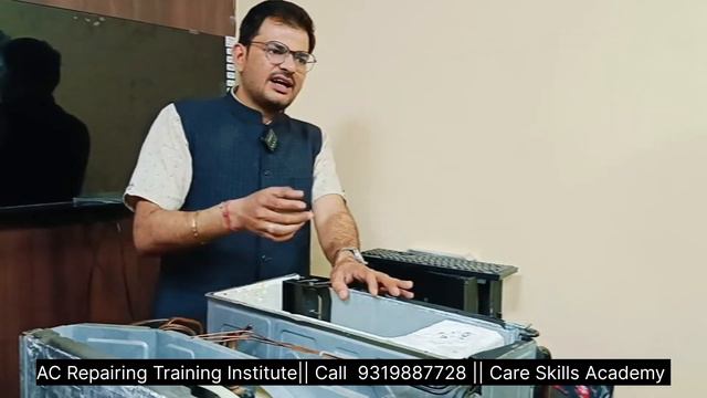 Topic: How To Work Refrigeration Cycle In Air Conditioner  || AC Repairing Training Institute