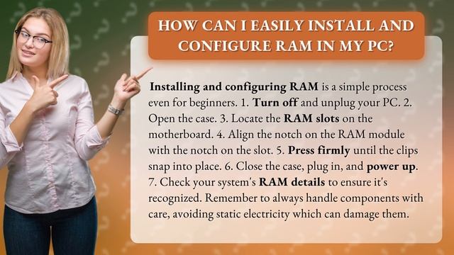 How Can I Easily Install And Configure RAM In My PC?