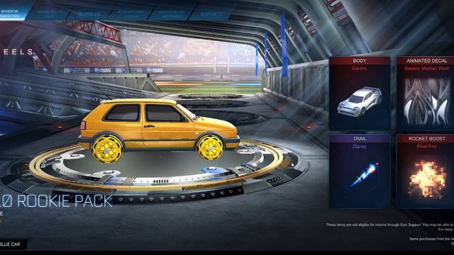 Rocket League® - Season 10 Rookie Pack