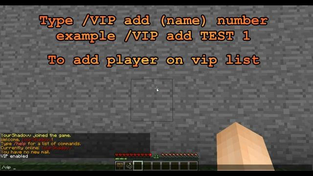 Minecraft Plugin VIP Tutorial