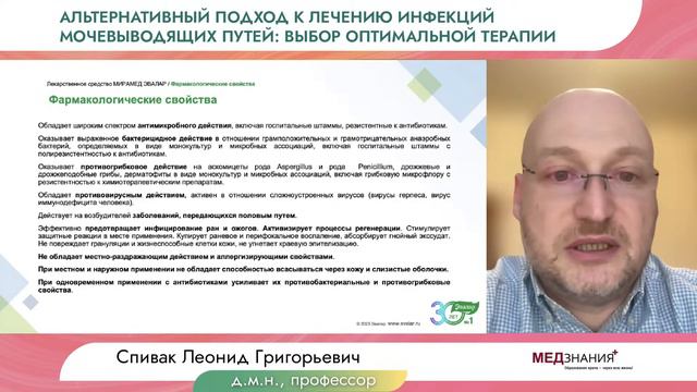 Альтернативный подход к лечению инфекций мочевыводящих путей: выбор оптимальной терапии