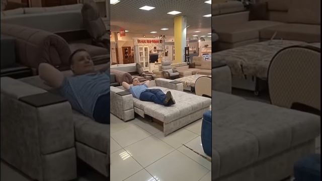 Диван Даллас с механизмом аккордеон, ящиками и столиком в подлокотниках на металлокаркасе #диван