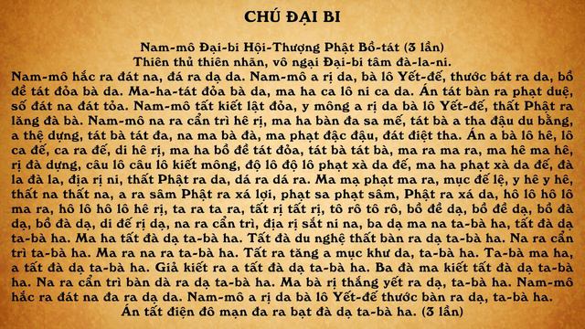 Chú Đại Bi 21 Biến (Tiếng Việt) - Thầy Thích Trí Thoát Tụng (Rất Hay)